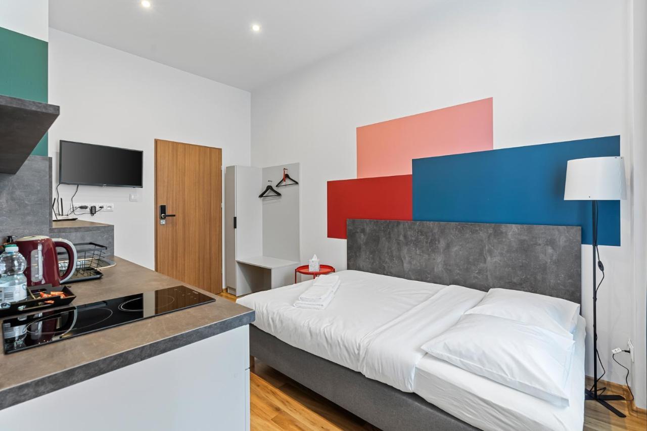 Apartamenty Centrum Dworzec Pkp Self Check-In 24H Katowice Eksteriør bilde