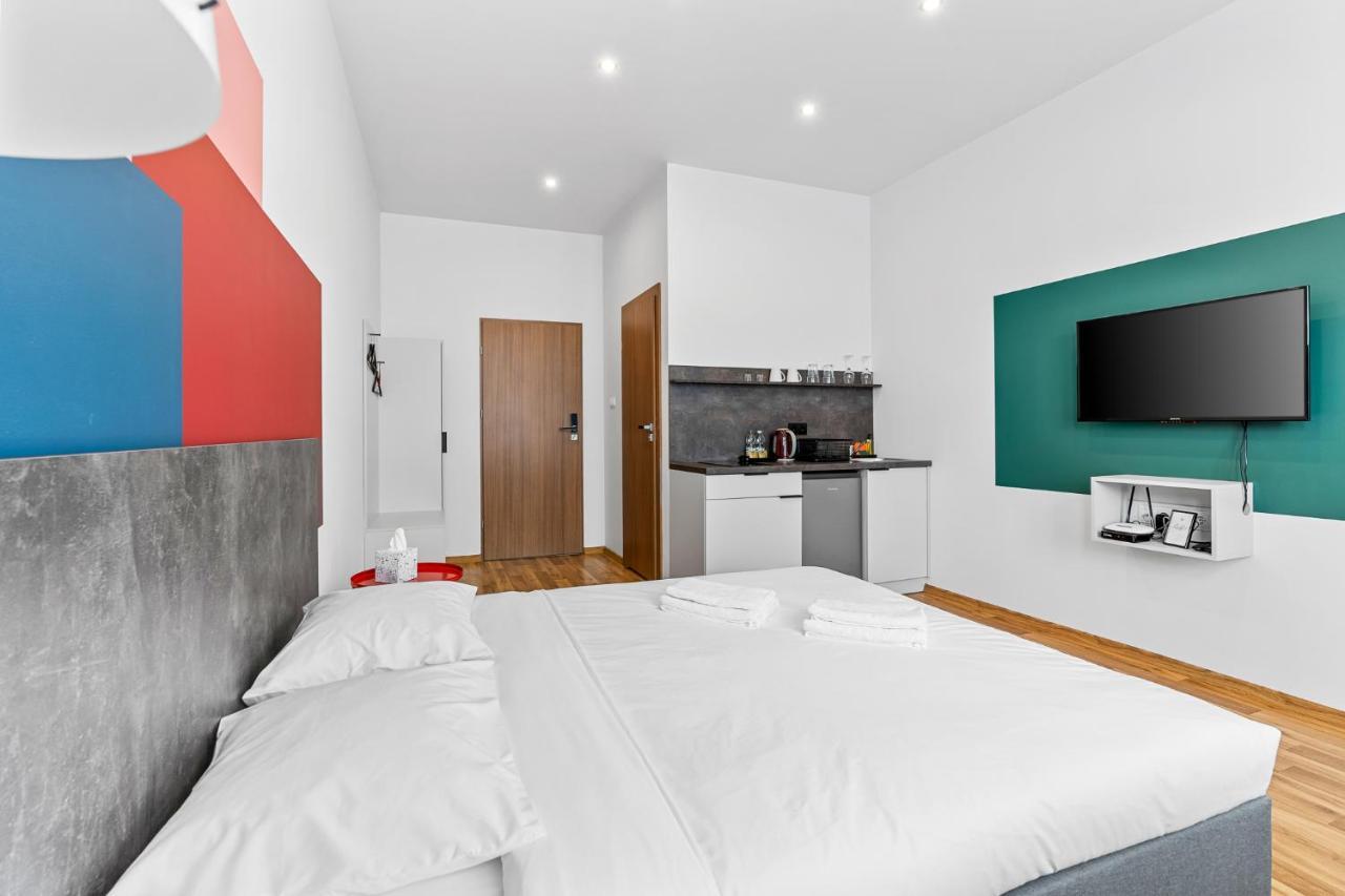 Apartamenty Centrum Dworzec Pkp Self Check-In 24H Katowice Eksteriør bilde